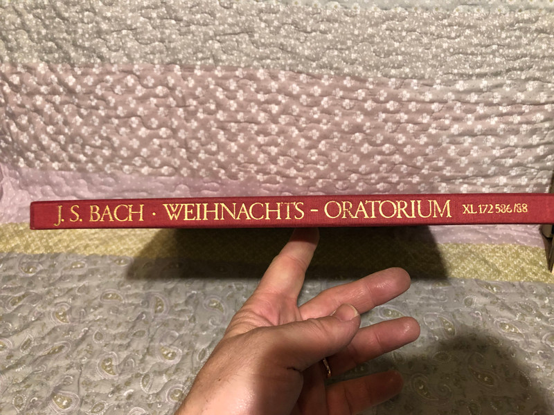 J. S. Bach – Weihnachts-Oratorium BWV 248 / Ex Libris 3x LP, Box Set / XL 172 586/88