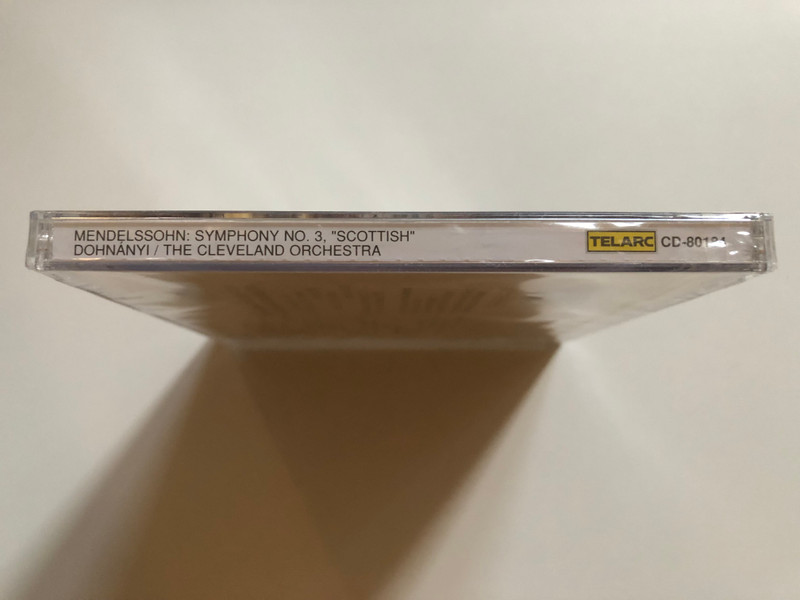 Mendelssohn - Symphony No. 3 "Scottish"; Die Erste Walpurgisnacht - Christine Cairns, Jon Garrison, Tom Krause, Jeffrey Wells / Christoph von Dohnányi, The Cleveland Orchestra / Telarc Audio CD 1988 / CD-80184