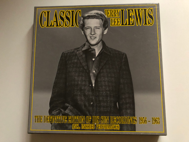 Classic Jerry Lee Lewis - The Definitive Edition Of His Sun Recordings 1956-1963 (Incl. Unissued Performances) / Bear Family Records 8x Audio CD, Box Set 1989 / BCD 15420 HH