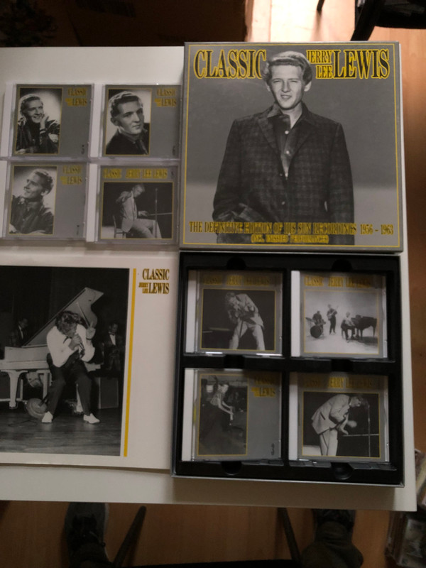 Classic Jerry Lee Lewis - The Definitive Edition Of His Sun Recordings 1956-1963 (Incl. Unissued Performances) / Bear Family Records 8x Audio CD, Box Set 1989 / BCD 15420 HH