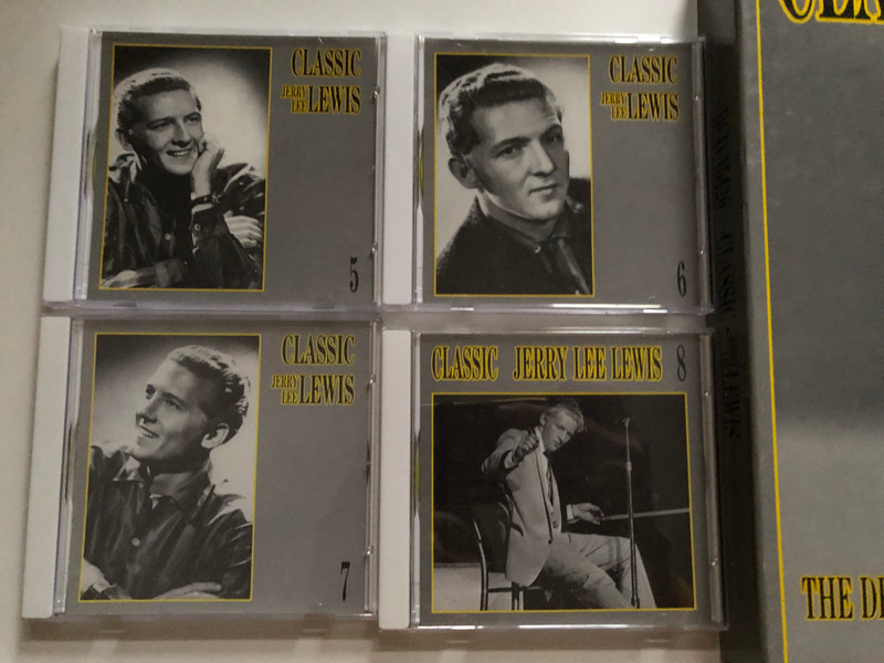 Classic Jerry Lee Lewis - The Definitive Edition Of His Sun Recordings 1956-1963 (Incl. Unissued Performances) / Bear Family Records 8x Audio CD, Box Set 1989 / BCD 15420 HH