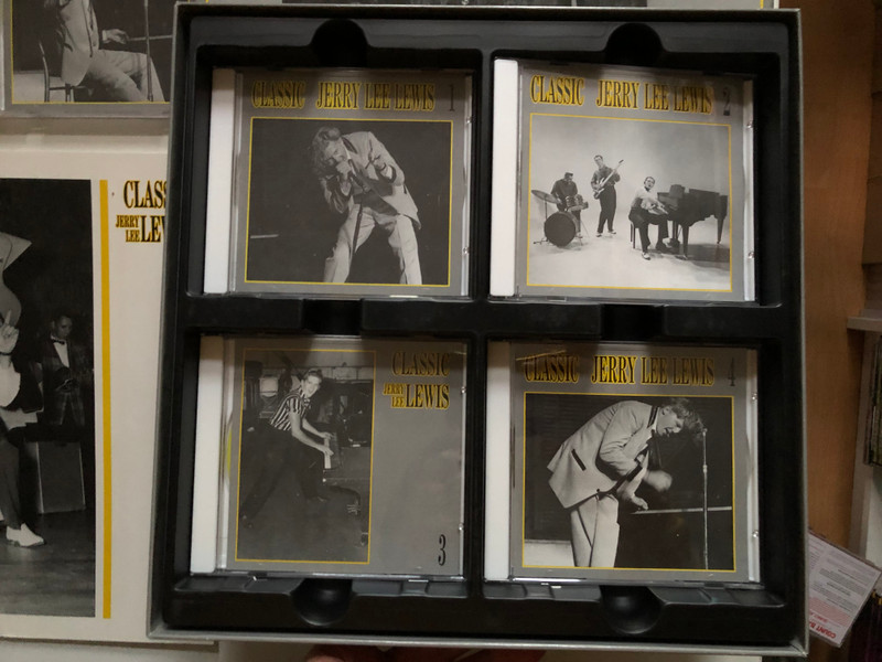 Classic Jerry Lee Lewis - The Definitive Edition Of His Sun Recordings 1956-1963 (Incl. Unissued Performances) / Bear Family Records 8x Audio CD, Box Set 1989 / BCD 15420 HH