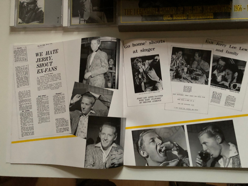 Classic Jerry Lee Lewis - The Definitive Edition Of His Sun Recordings 1956-1963 (Incl. Unissued Performances) / Bear Family Records 8x Audio CD, Box Set 1989 / BCD 15420 HH