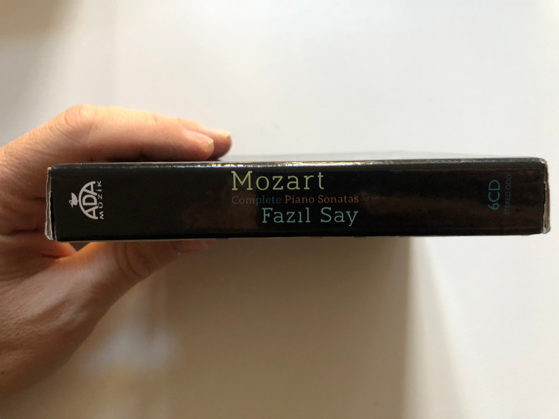 Mozart: Complete Piano Sonatas - Fazıl Say / Ada Müzik 6x Audio CD, Box Set / 8692646504282