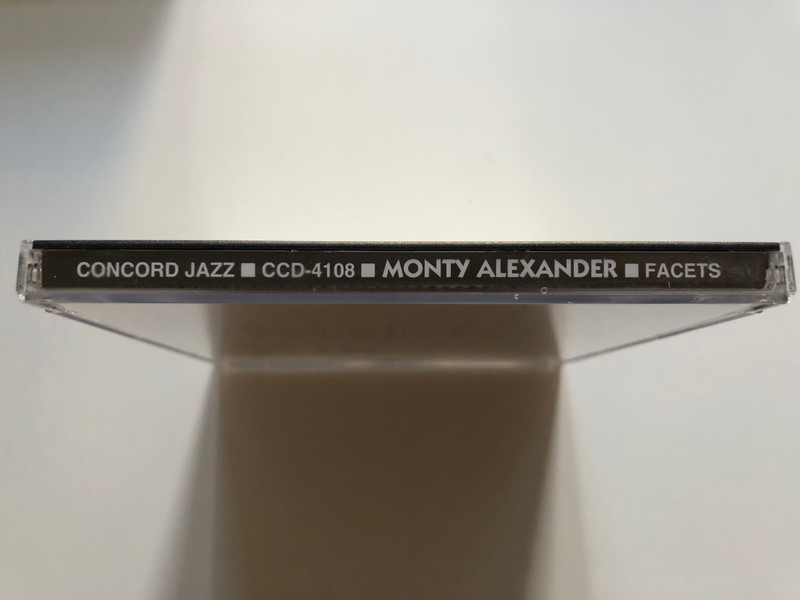 Monty Alexander: Facets - With Ray Brown & Jeff Hamilton / Concord Records Audio CD / CCD-4108