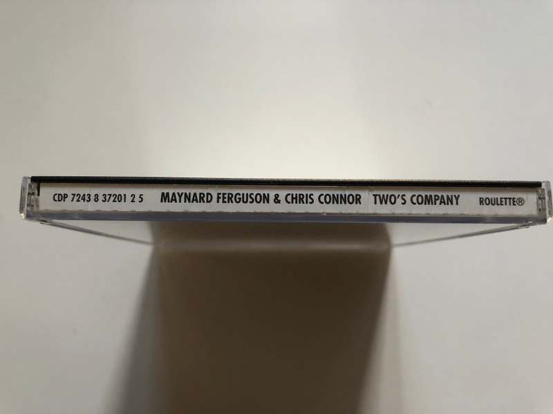 ''Two's Company'' With Maynard Ferguson And Chris Connor / Roulette Jazz Audio CD 1996 / CDP 7243 8 37201 2 5