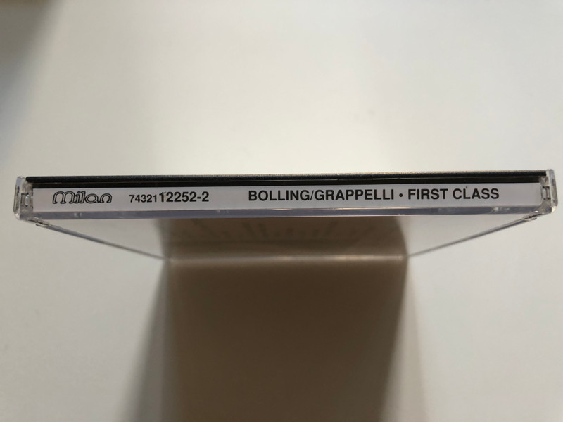 Claude Bolling Big Band, Stéphane Grappelli – First Class / Éditions Milan Music Audio CD 1992 / 7432112252-2 