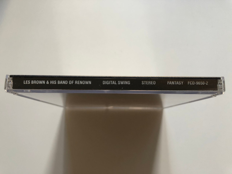 Les Brown And His Band Of Renown – Digital Swing (50th Anniversary Les Brown And His Band Of Renown) / Fantasy Audio CD 1987 Stereo / FCD-9650-2