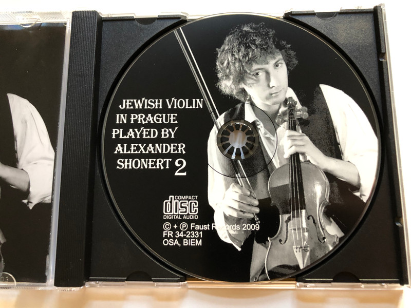 Jewish Violin In Prague 2 - Played By Alexander Shonert / Faust Records Audio CD 2009 / FR 34-2331