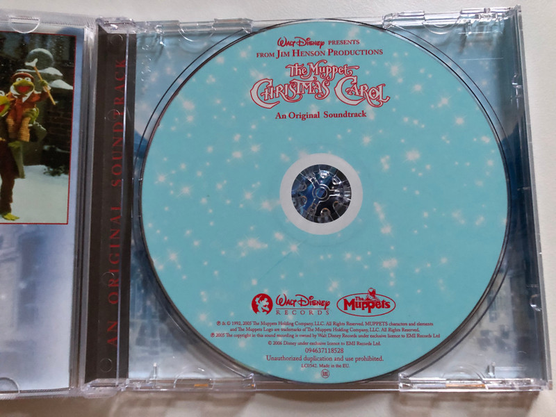 The Muppet Christmas Carol - Special Anniversary Edition, Celebrating 50 Years of Bein' Green (Walt Disney Pictures Presents From Jim Henson Productions) / Walt Disney Records Audio CD 2006 / 094637118528