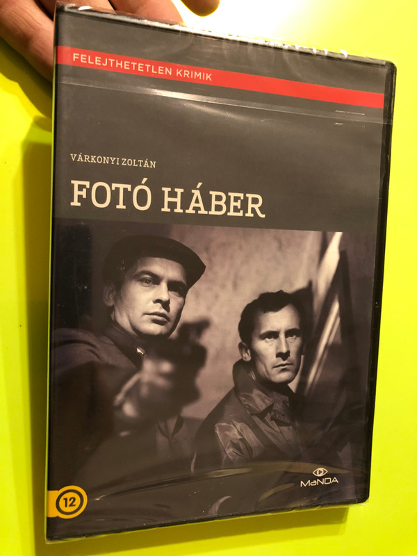 Fotó Háber (Haber's Photo Shop) 1963 / MaNDA Kiadás DVD / Director: Várkonyi Zoltán / Főszereplő: Szakáts Miklós, Csákányi László, Ruttkai Éva, Latinovits Zoltán / Felejthetetlen krimik / 70. / Magyar filmtörténeti sorozat (5999884681793)
