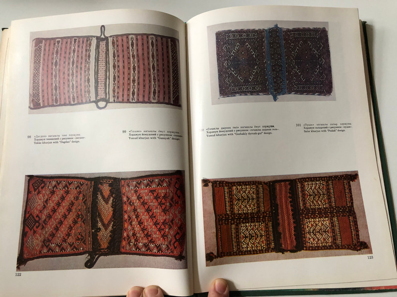 Carpets and Carpet Products of Turkmenistan / Languages: Enlish, Russian, Turkmen / Ковры и ковровые изделия Туркменистана 1983 / Lenin Rugs