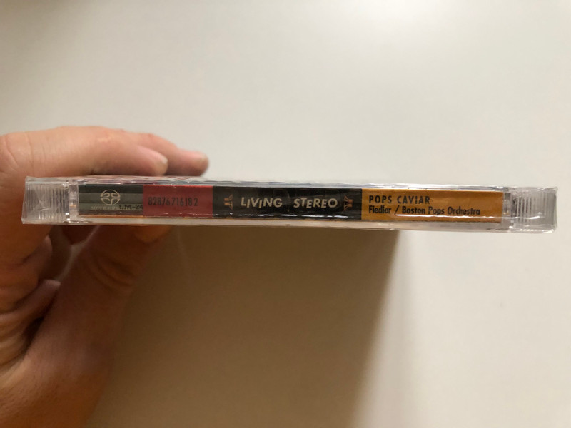 Pops Caviar - Arthur Fiedler: Boston Pops - Russian Orchestral Fireworks / Living Stereo / RCA Red Seal Hybird Disc 2006 / 82876716182