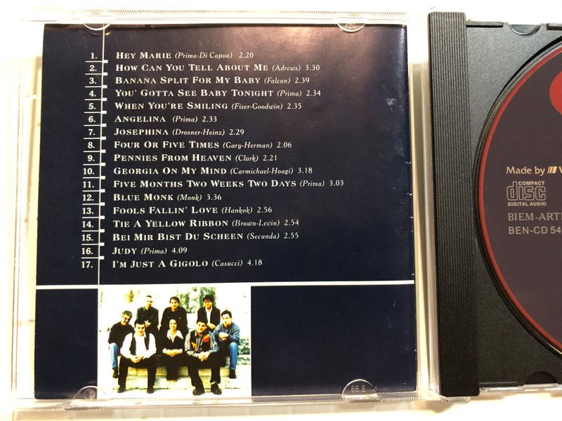 Lucky Boys - Shuffle Band - When You're Smilling / Bencolor Kft. Audio CD 1999 / BEN-CD 5429 (59978487542933)