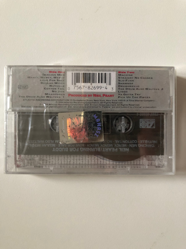 Burning For Buddy - A Tribute To The Music Of Buddy Rich / Atlantic Audio Cassette 1994 / 7567-82699-4