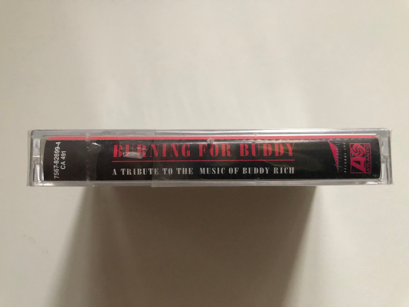 Burning For Buddy - A Tribute To The Music Of Buddy Rich / Atlantic Audio Cassette 1994 / 7567-82699-4