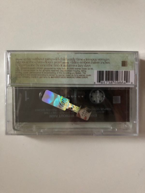 Enya – A Day Without Rain / WEA Audio Cassette 2000 / 8573-85986-4