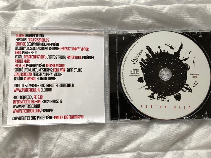 Istenember  Hungarian Christian Worship Audio CD by Pintér Béla (2012) 