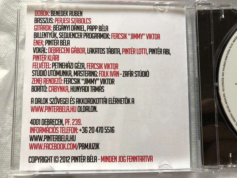 Istenember  Hungarian Christian Worship Audio CD by Pintér Béla (2012) 