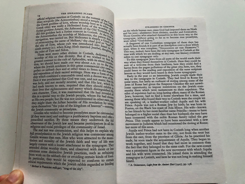 The Spreading Flame: The Rise and Progress of Christianity from its First Beginnings to the Conversion of the English / Paperback / Authors: Frederick Fyvie Bruce, F.F. Bruce  (9780802818058)