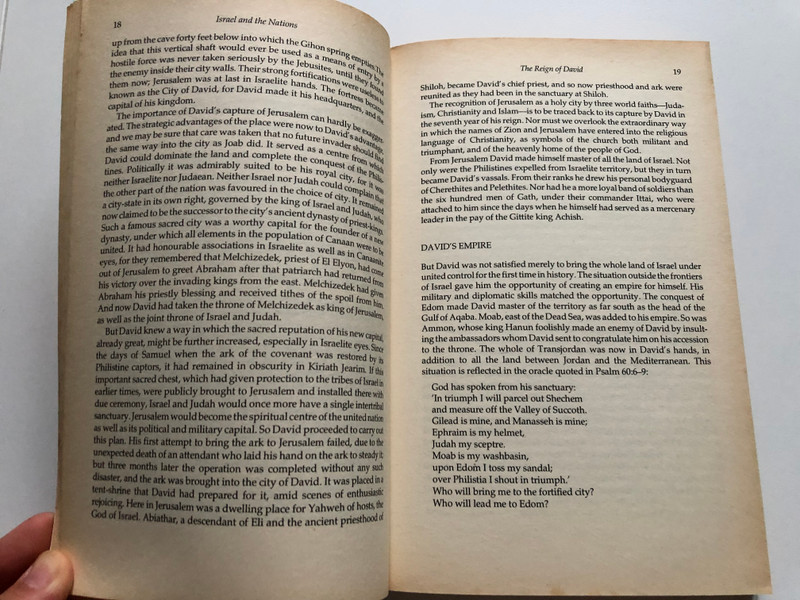 Israel and the Nations / The History of Israel from the Exodus to the Fall of the Second Temple / Author: F. F. Bruce / Revised by David F. Payne (9780853647621)