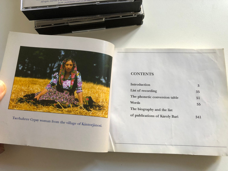Gypsy Folklore - Hungary and Romania I- X. Collected by Karoly Bari Károly / Audio CD Box 1999 / Cigány Folklór Magyarország es Románia 