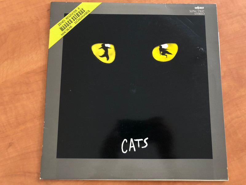 Andrew Lloyd Webber – Cats / Zenes Reszletek A Madach Szinhaz, Macskak Eloadasabol / Favorit LP Stereo 1984 / SLPM 17837