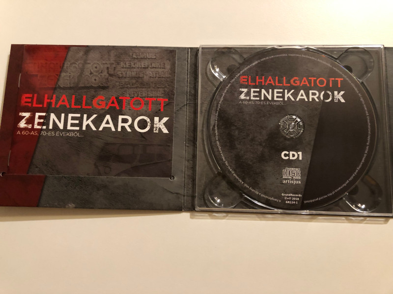 Elhallgatott Zenekarok - A 60-as, 70-es Evekbol... / Koncertfelvetel Mom Kulturalis Kozpont 2016.12.03. / Atlas; Új Taurus; Balázs Fecó; Liversing; Syrius; Kex Remake / GrundRecords 2x Audio CD + DVD Video 2018 / GR114