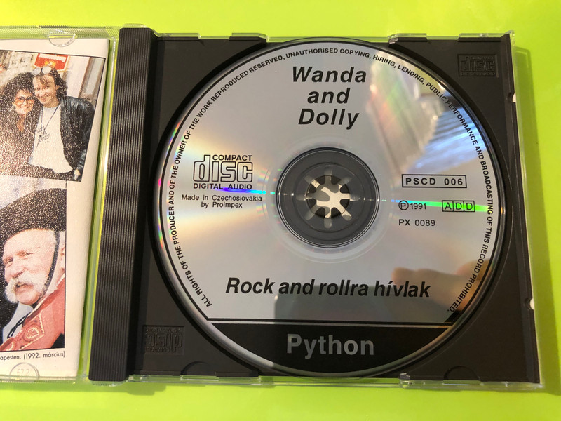 Wanda & Dolly – Rock & Roll-ra Hívlak! / Wanda Jackson és a Dolly Roll / Python Audio CD 1991 / PSCD 001 (PSCD 001)