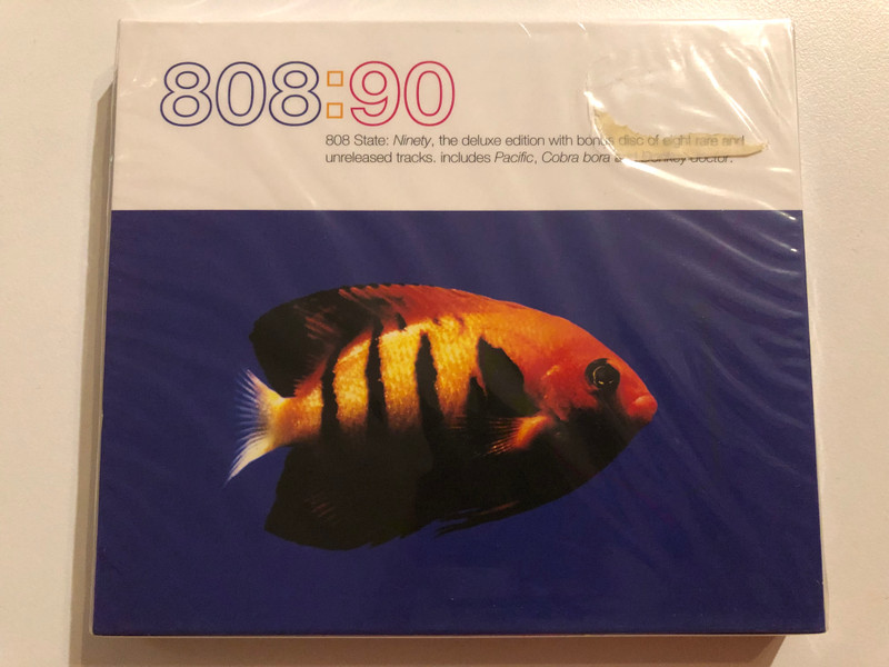 808 State – Ninety / The deluxe edition with bonus disc of eight rare and unreleased tracks. / Includes Pacific; Cobra Bora and Donkey doctor / Salvo 2x Audio CD 2010 / SALVOMDCD04