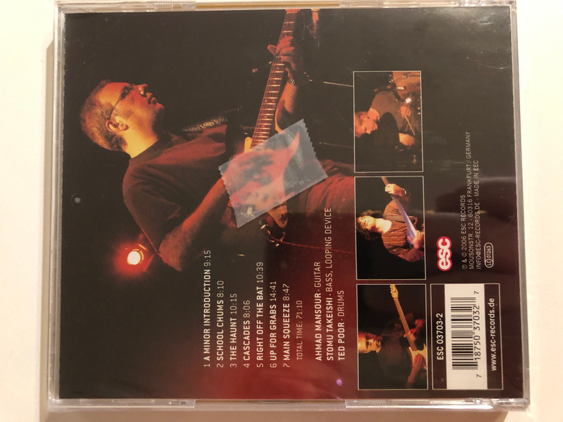 Ahmad Mansour – Public Domain / ESC Records Audio CD 2006 / ESC 03703-2