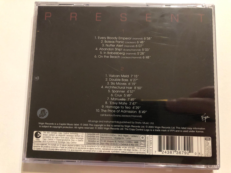 Van Der Graaf Generator – Present / EMI 2x Audio CD 2005 / 724387367920