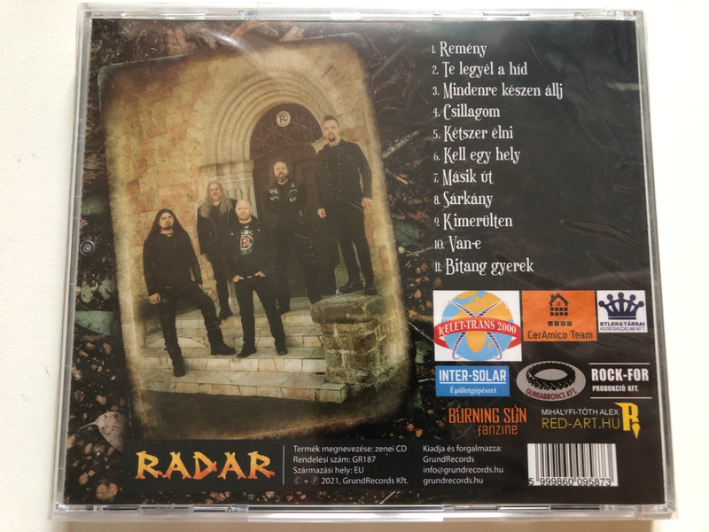 Radar – Kétszer Élni / GrundRecords Audio CD 2021 / GR187