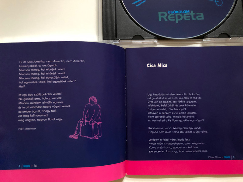Csókolom – Repeta / Audio CD 2006 / CSKLM 003