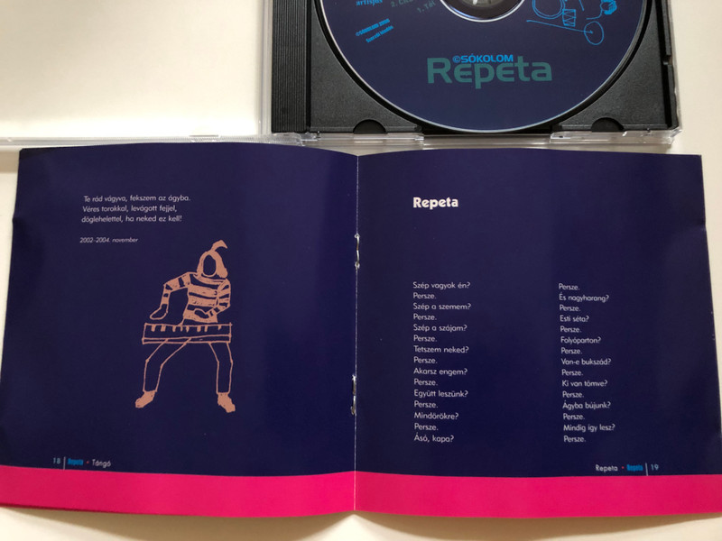 Csókolom – Repeta / Audio CD 2006 / CSKLM 003