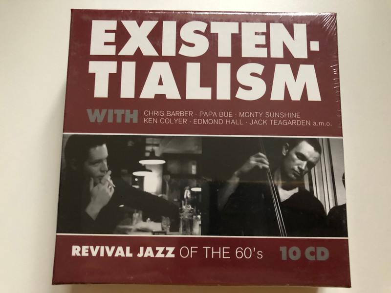 Existentialism - With Chris Barber, Papa Bue, Monty Sunshine, Ken Colyer, Edmond Hall, Jack Teagarden, a. m. o. / Revival Jazz Of The 60's / Membran Music Ltd. 10x Audio CD, Box Set / 231762