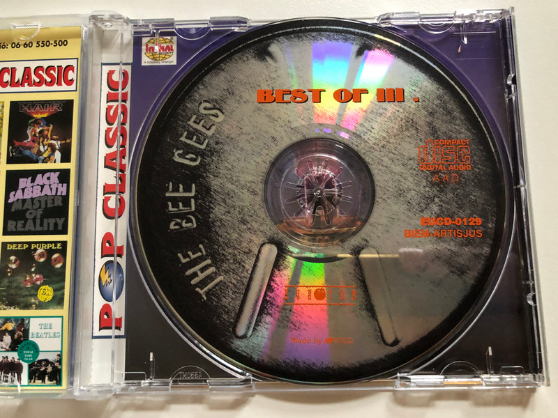 Bee Gees – Best Of III. / Pop Classic / Euroton Audio CD / EUCD-0129