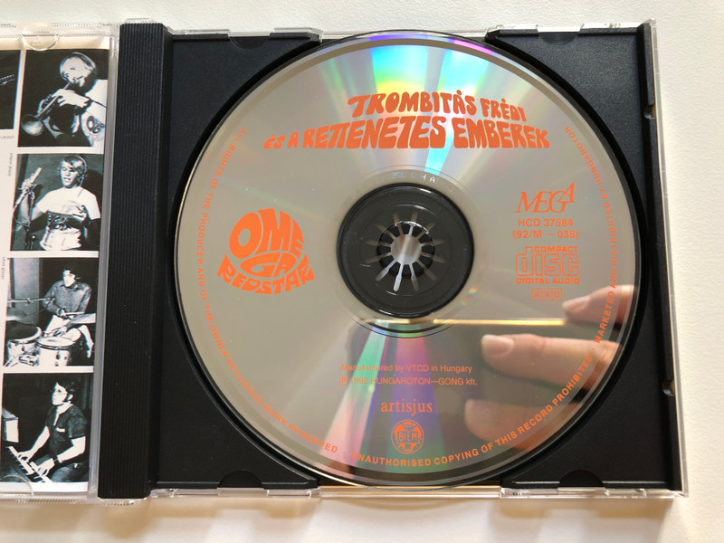 Omega Redstar - Trombitás Frédi És A Rettenetes Emberek / Hungaroton Audio CD 1992 / HCD 37584