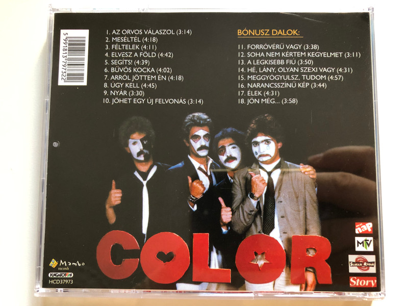 Color – Új Színek / Mambo Records Audio CD 1999 / HCD 37973