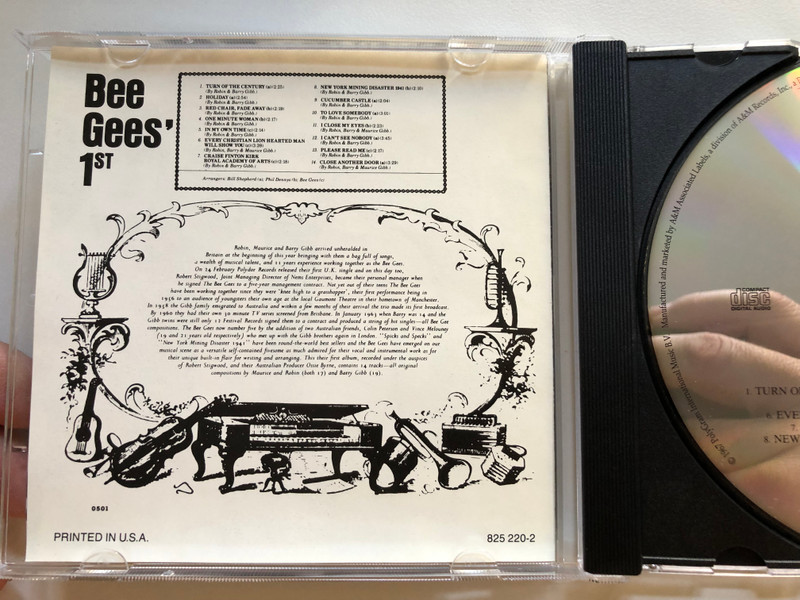 Bee Gees' 1st / Polydor Audio CD / 825 220-2