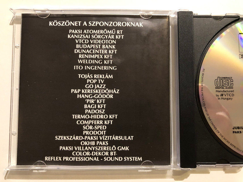 25 Év Rock - Mini Együttes / Torok Adam (enek, fuvola); Papp Gyula (billentyuk); Balogh ''Szivacs'' Jeno (dob); Kunu Laszlo (basszus); Nemeth Alajos (basszus); Nemeth ''Nemecsek'' Tamas (dob) / Lézer Kft Audio CD 1993 / L 001