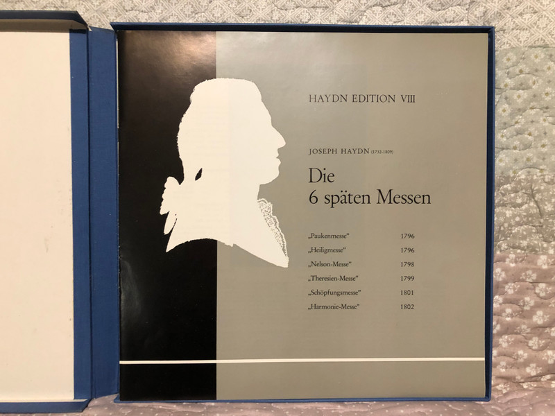 Haydn – Die 6 Späten Messen / Decca 6x LP, Stereo, Box Set 1970 / 6.35125 GK