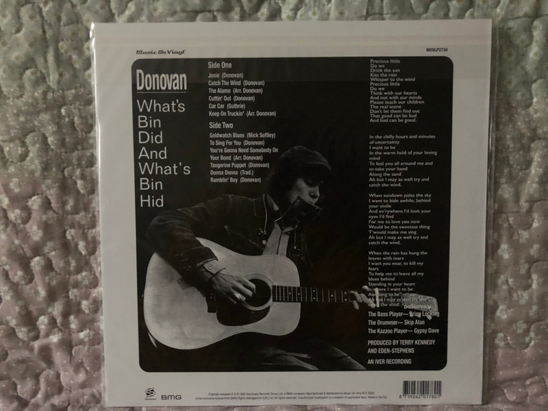 Donovan – What's Bin Did And What's Bin Hid / Music On Vinyl LP 2020 / MOVLP2734