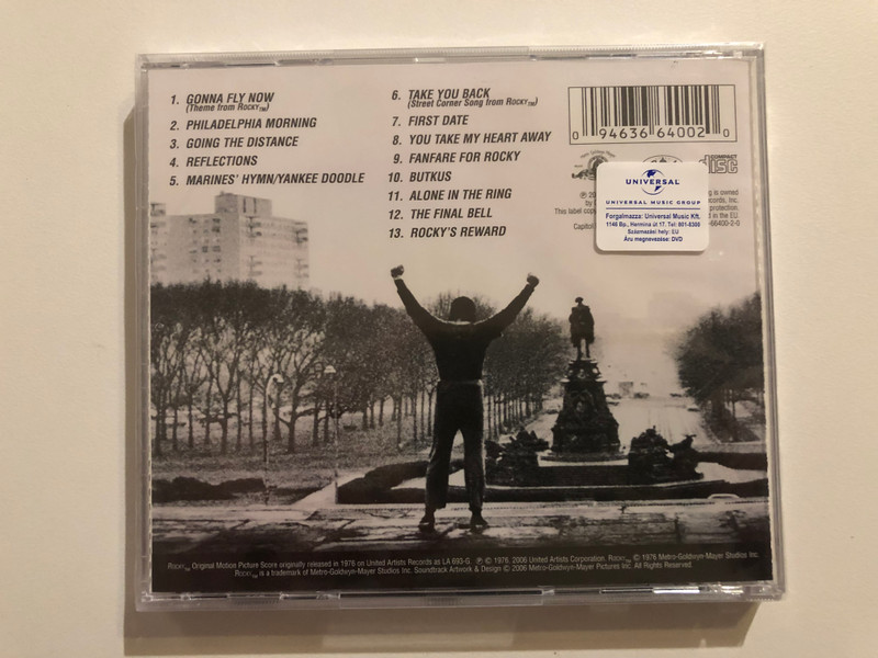 Rocky (Original Motion Picture Score) - 30th Anniversary Edition - Music Composed and Conducted by Bill Conti / Capitol Records Audio CD 2006 / 09463-66400-2-0