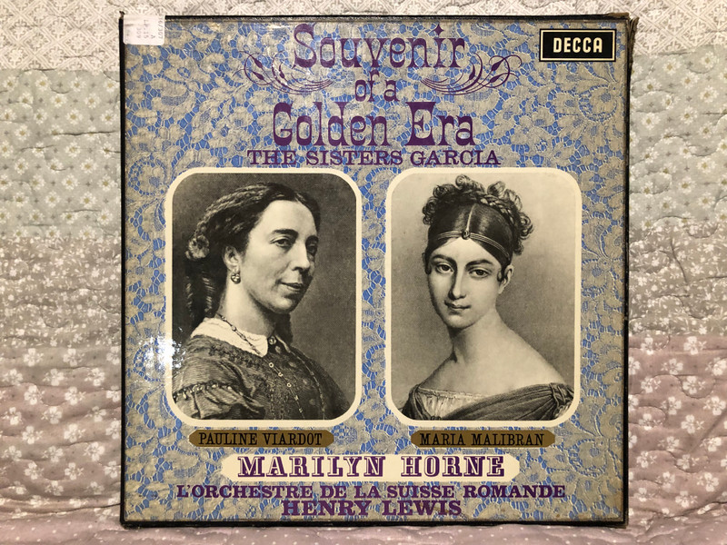 Souvenir Of A Golden Era - The Sisters Garcia / Marilyn Horne, L'Orchestre De La Suisse Romande, Henry Lewis / Decca 2x LP, Mono, Box Set 1966 / MET 309/10