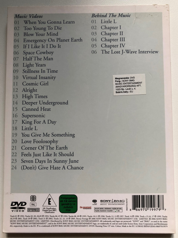 Jamiroquai - High Times - Singles 1992-2006 / DVD (886970199797)