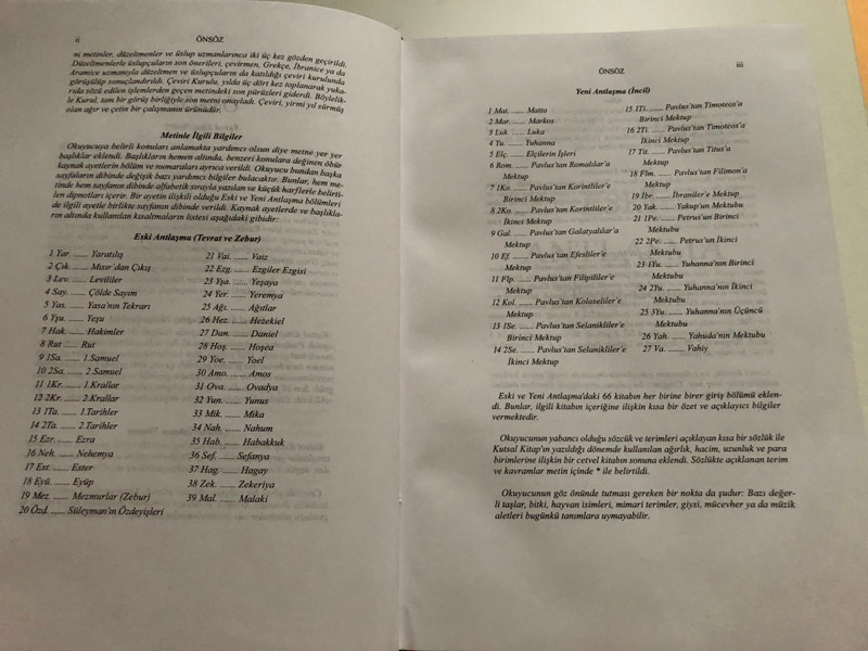 Kutsal Kitap - Not Alınabilir Baskı / Turkish Holy Bible with wide margins / Turkish Note Taker Bible (9789754621570)