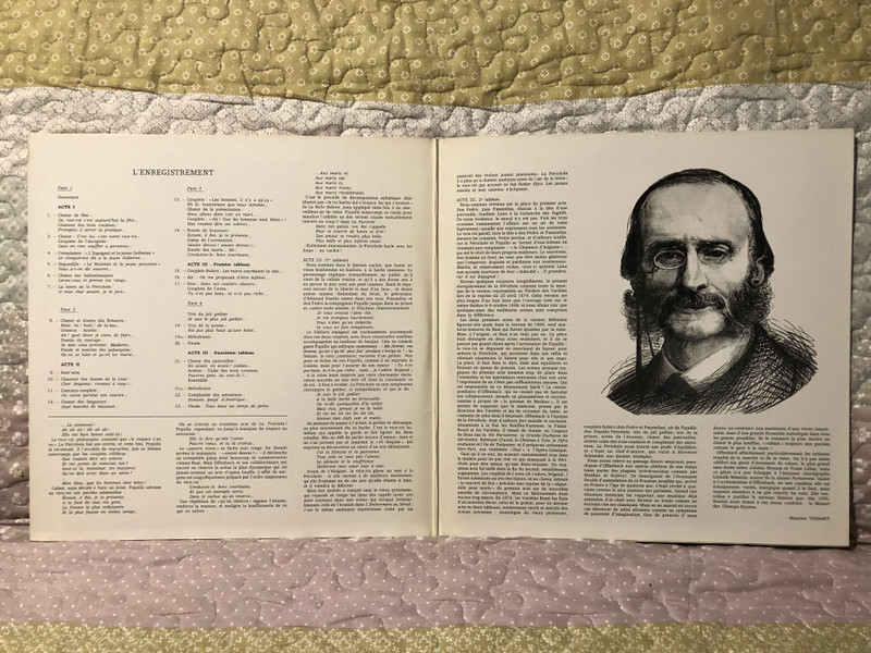 La Périchole - Opera Bouffe En Trois Actes Musique d'Offenbach / Suzanne Lafaye, Raymond Amade, Louis Noguera, sous la direction de Igor Markevitch / Pathé 2x LP / 2 C 053-10669/70 P