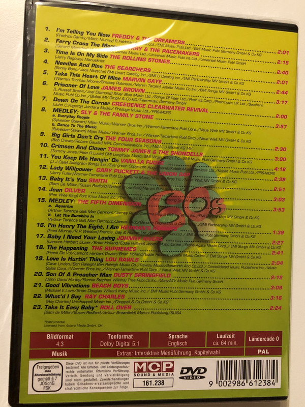 Remember The 60's Vol. 02 / DVD (9002986612384)