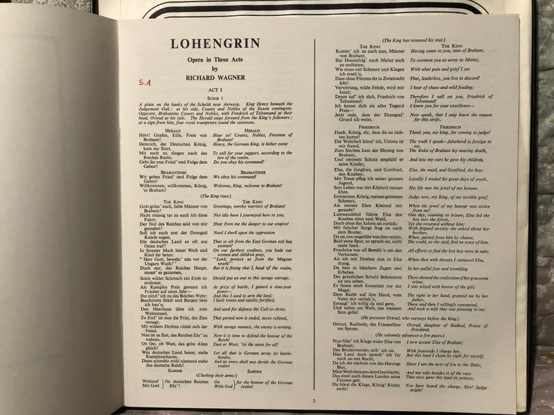 Wagner: Lohengrin - Steber, Windgassen, Varnay, Uhde, Bayreuth Festival Orchestra, Keilberth / Richmond 5x LP, Box Set, Mono / RS 65003 
